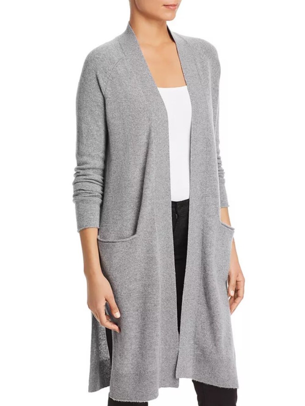 Bloomingdales 100% Cashmere Long Cardigan Coat XXL
